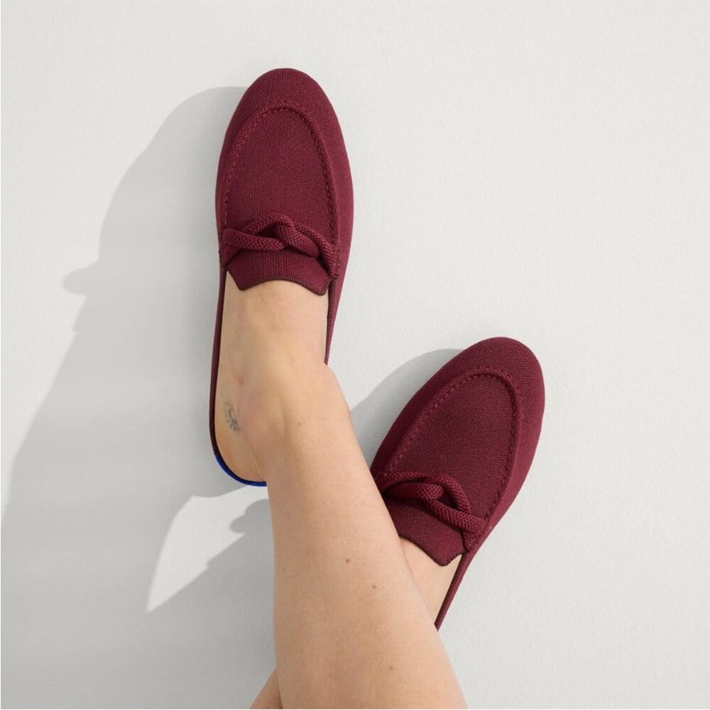 Rothy's Burgundy Mules - Size 10 EUC